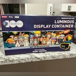 ❗️RARE❗️POP MART Molly Warner Bros. 100th  Luminous Display case